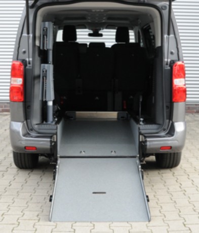 Heckausschnitt Zafira